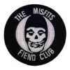 The misfits fiend club round patch