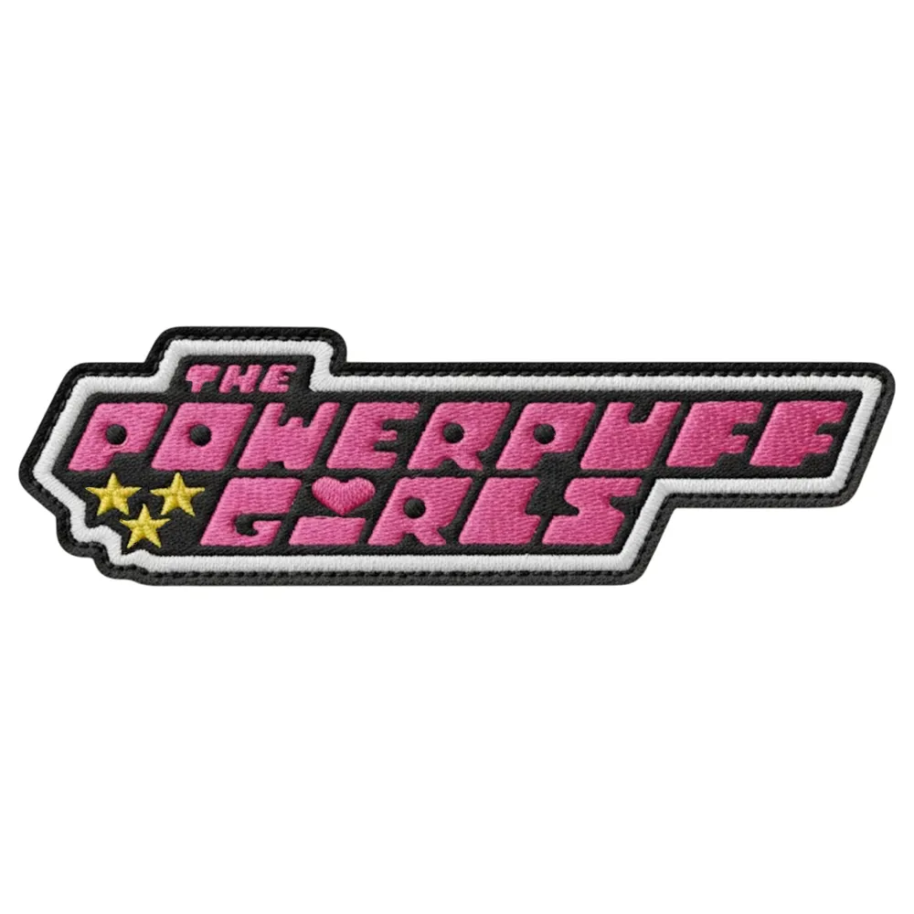 The powerpuff girls logo patch