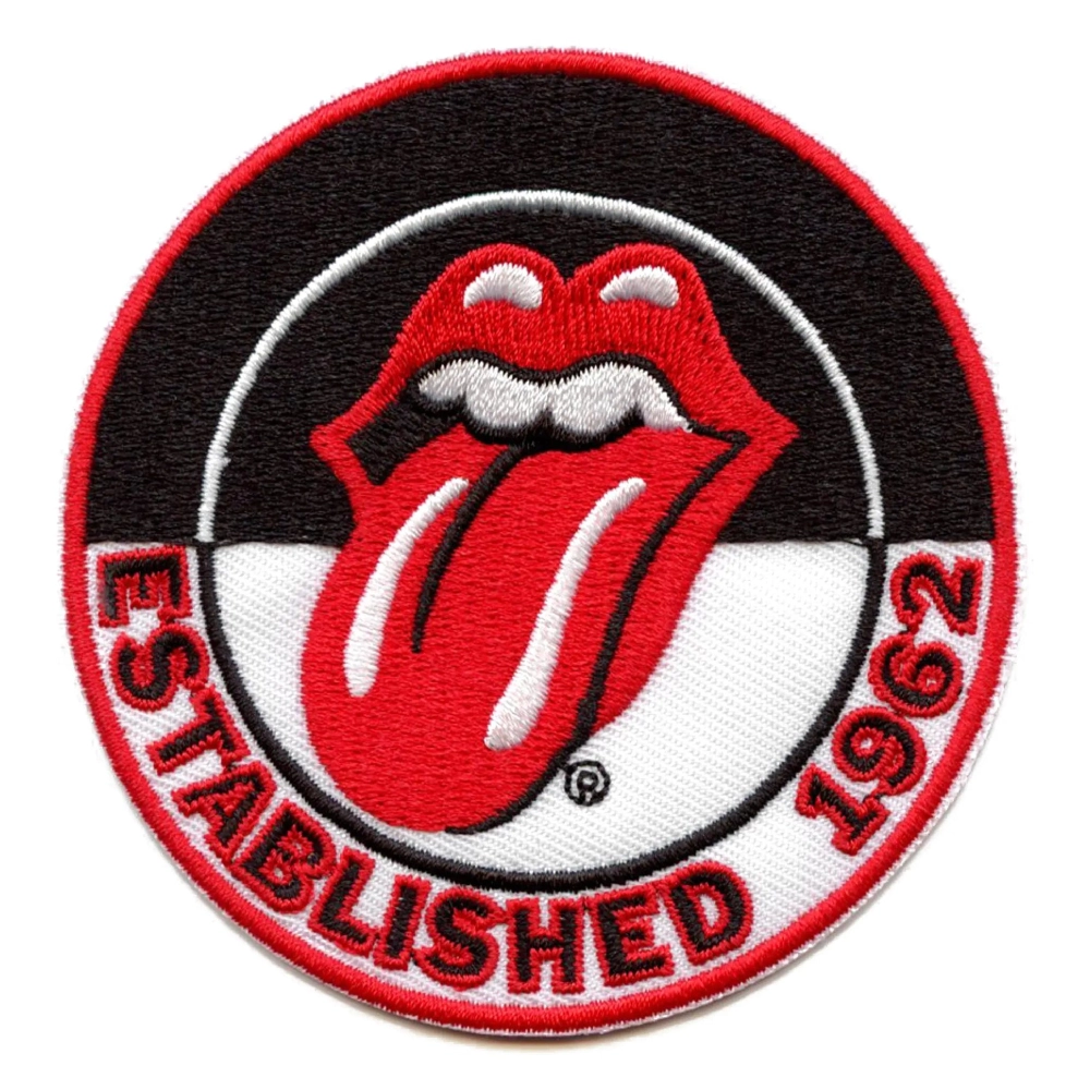 The Rolling Stones Established 1962 Patch