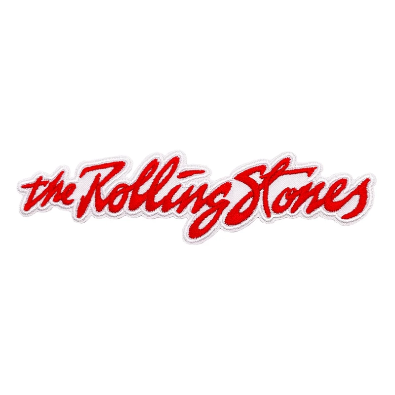 Rolling Stones Script Logo Patch