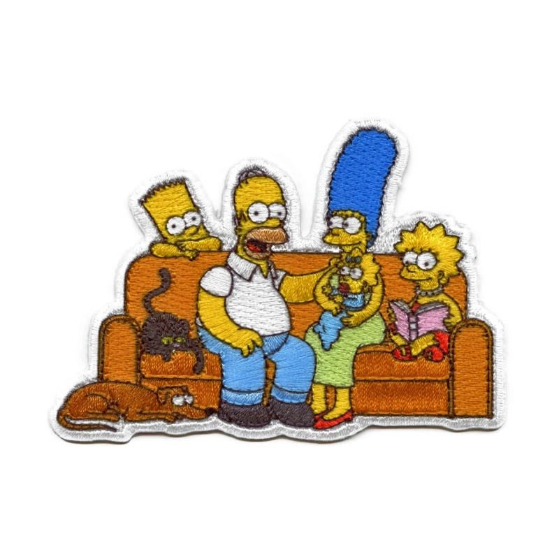 The Simpsons Family Couch Patch