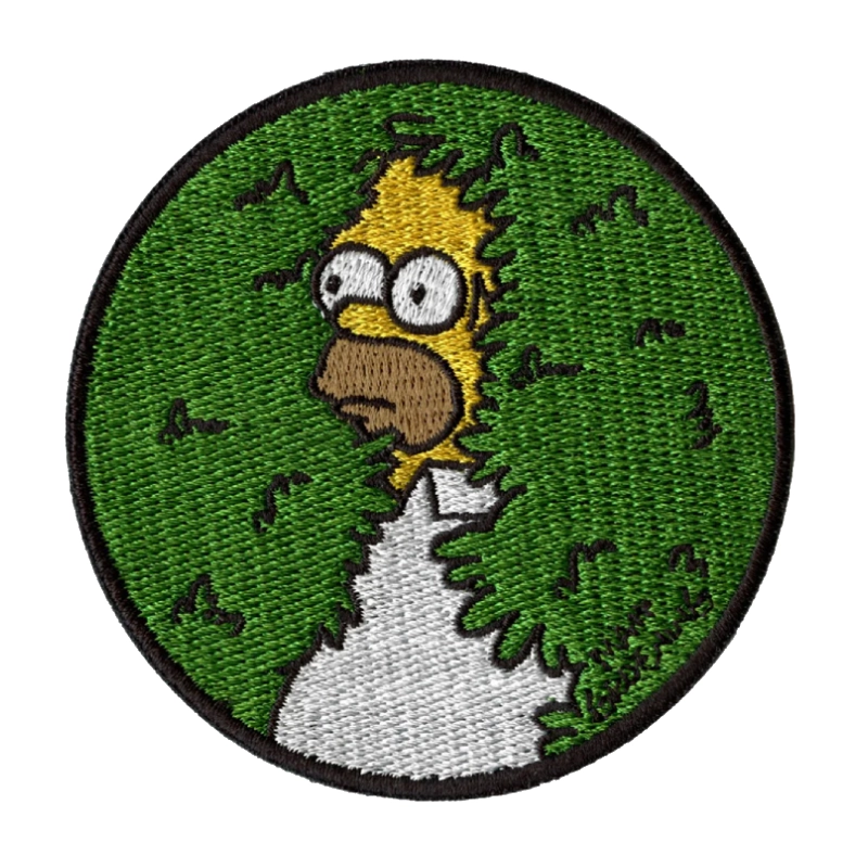 Homer Simpson Bush Meme Patch