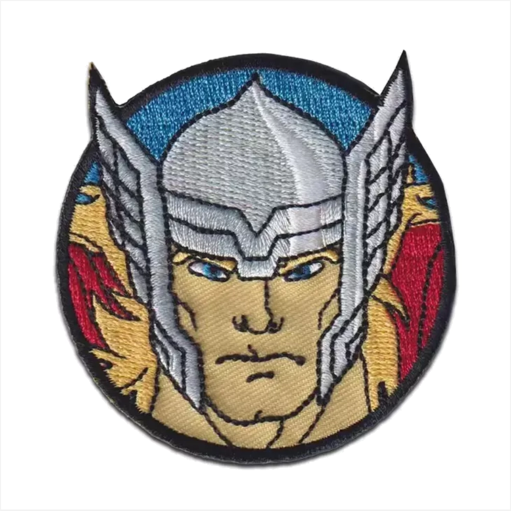 Thor God of Thunder Retro Face Patch