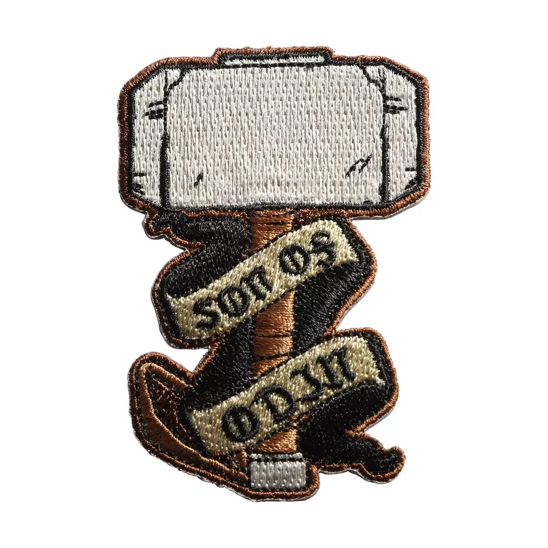 Thor mjolnir son of odin embroidered patch