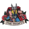 The Mighty Thor Floral Tattoo Patch