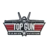 Top gun us navy aviation embroidered patch