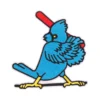 Toronto Blue Jays Retro Batting Bird Logo Patch