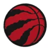 Toronto Raptors Dinosaur Claw Marks Ball Patch