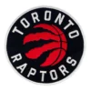 Toronto Raptors Red Basketball Claw Patch