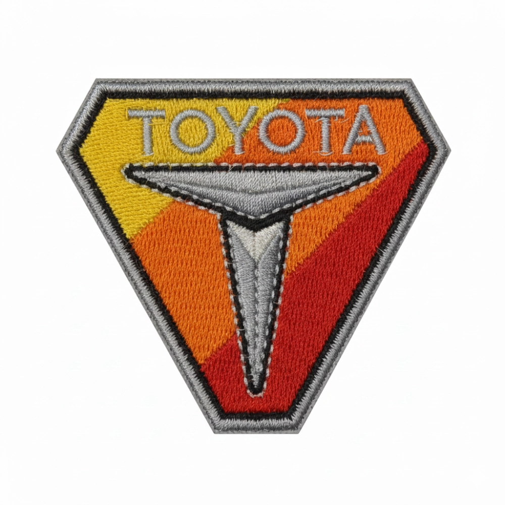 Toyota vintage racing embroidered patch