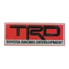 Trd toyota racing development embroidered patch