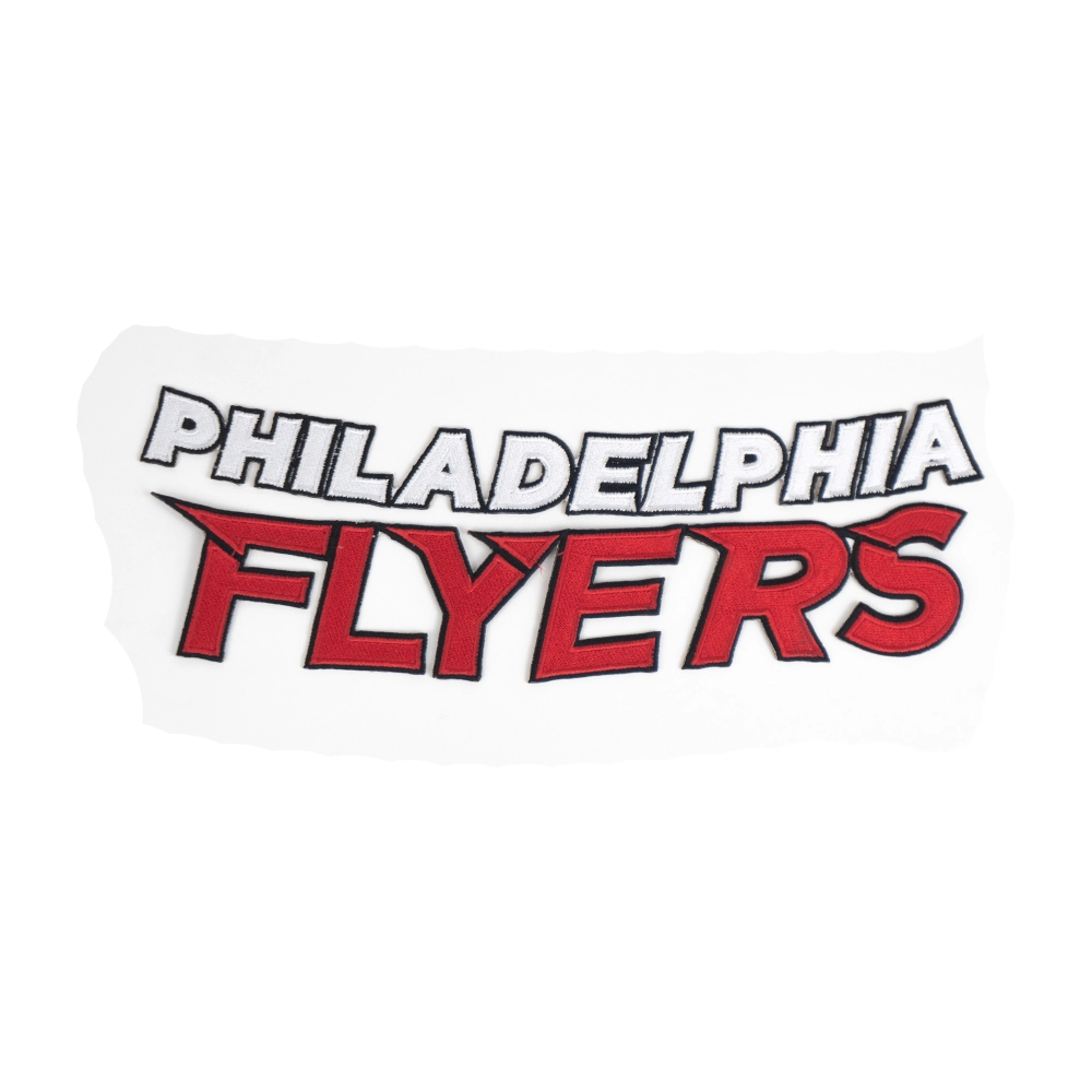 Philadelphia Flyers Team Name Logo Patch