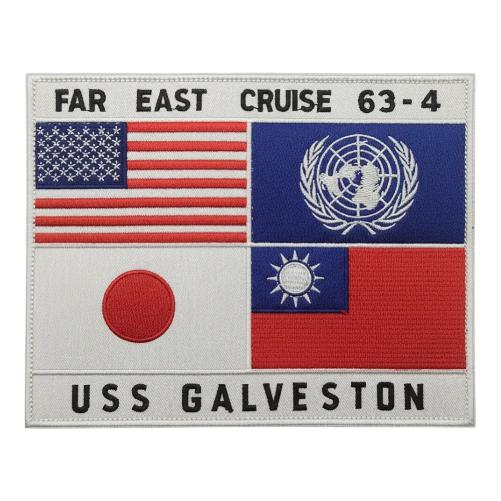 Uss galveston far east cruise 63 64 patch