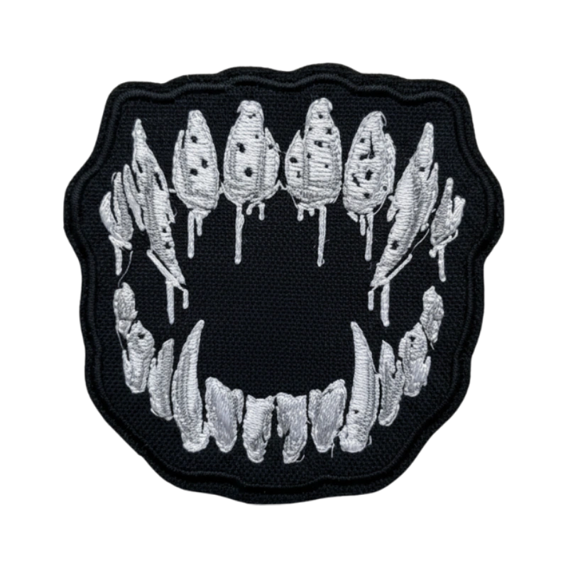 Monster Teeth Fangs Patch