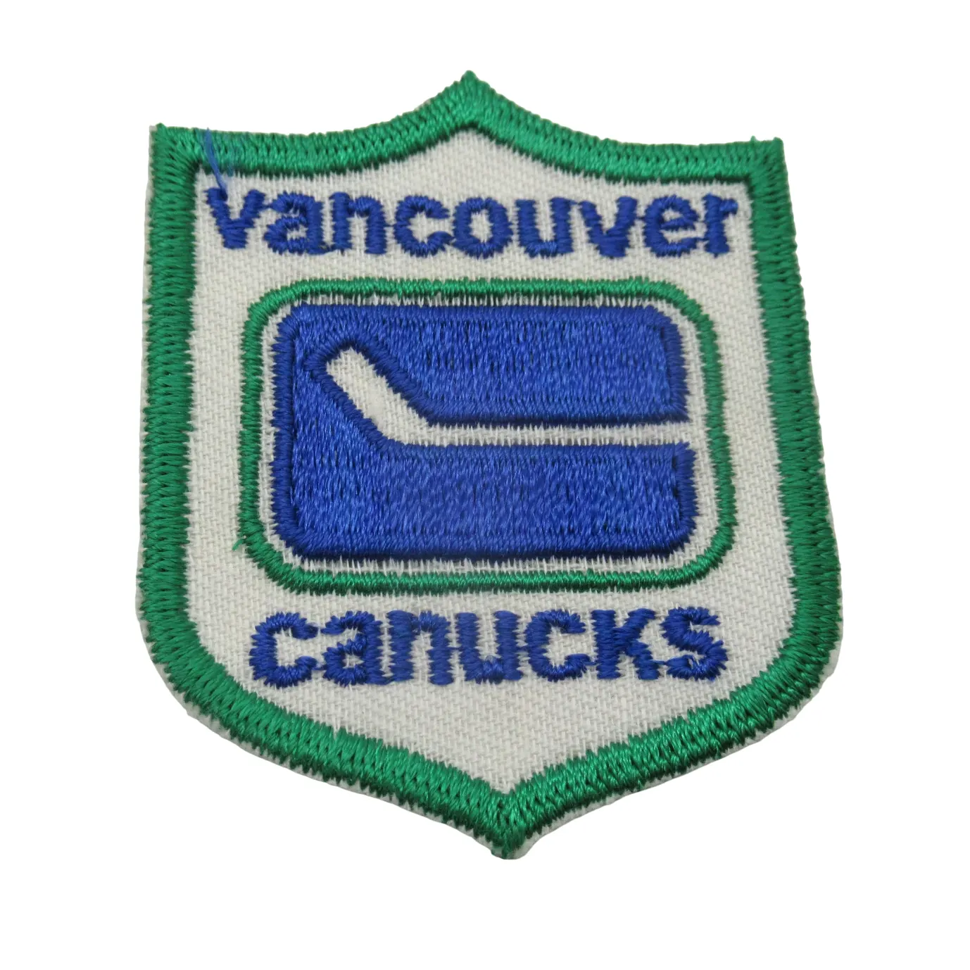 Vancouver canucks shield embroidered patch