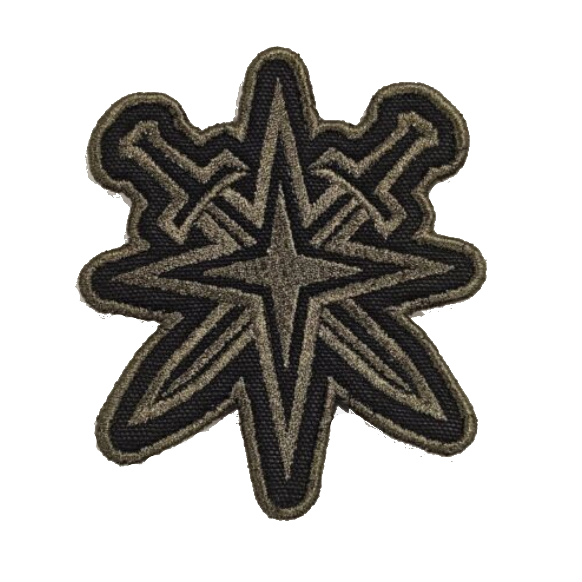Vegas Golden Knights Black Crossed Swords Patch