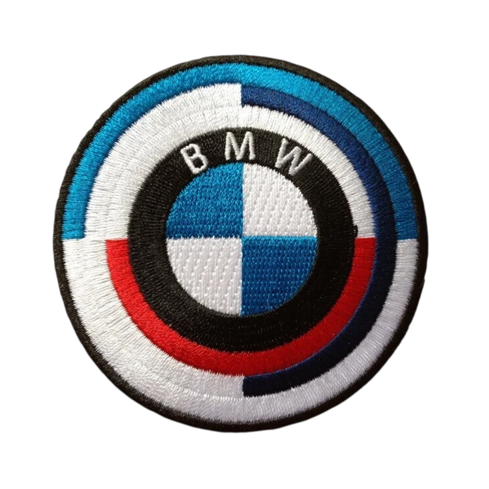 Vintage bmw motorsport heritage embroidered patch