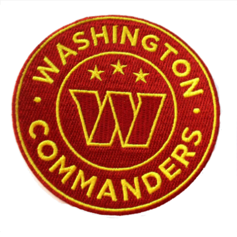 Washington Commanders Three Star Patch