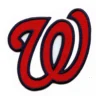 Washington Nationals Red W Logo Patch
