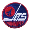 Winnipeg jets retro round embroidered patch