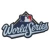 MLB World Series Script Logo Patch